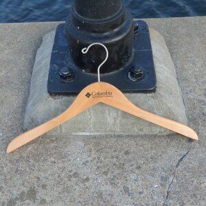 Columbia Sportwear Company Wood Hanger